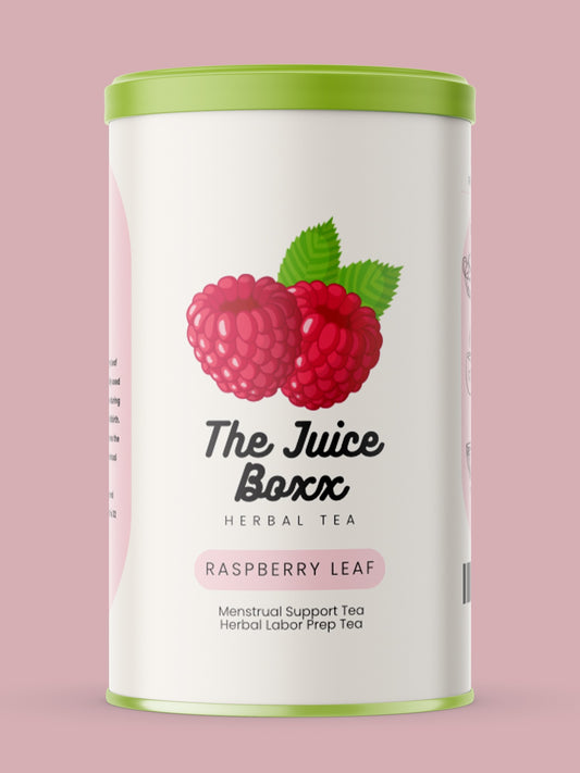 Juiced Raspberry Leaf Tea