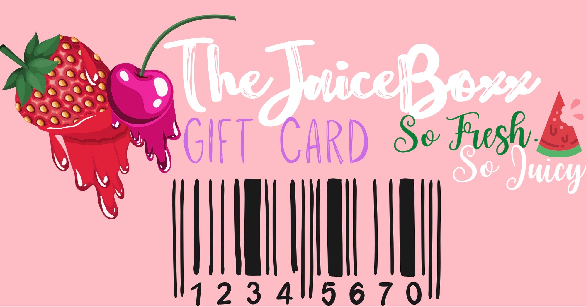The Juice Boxx Gift Cards